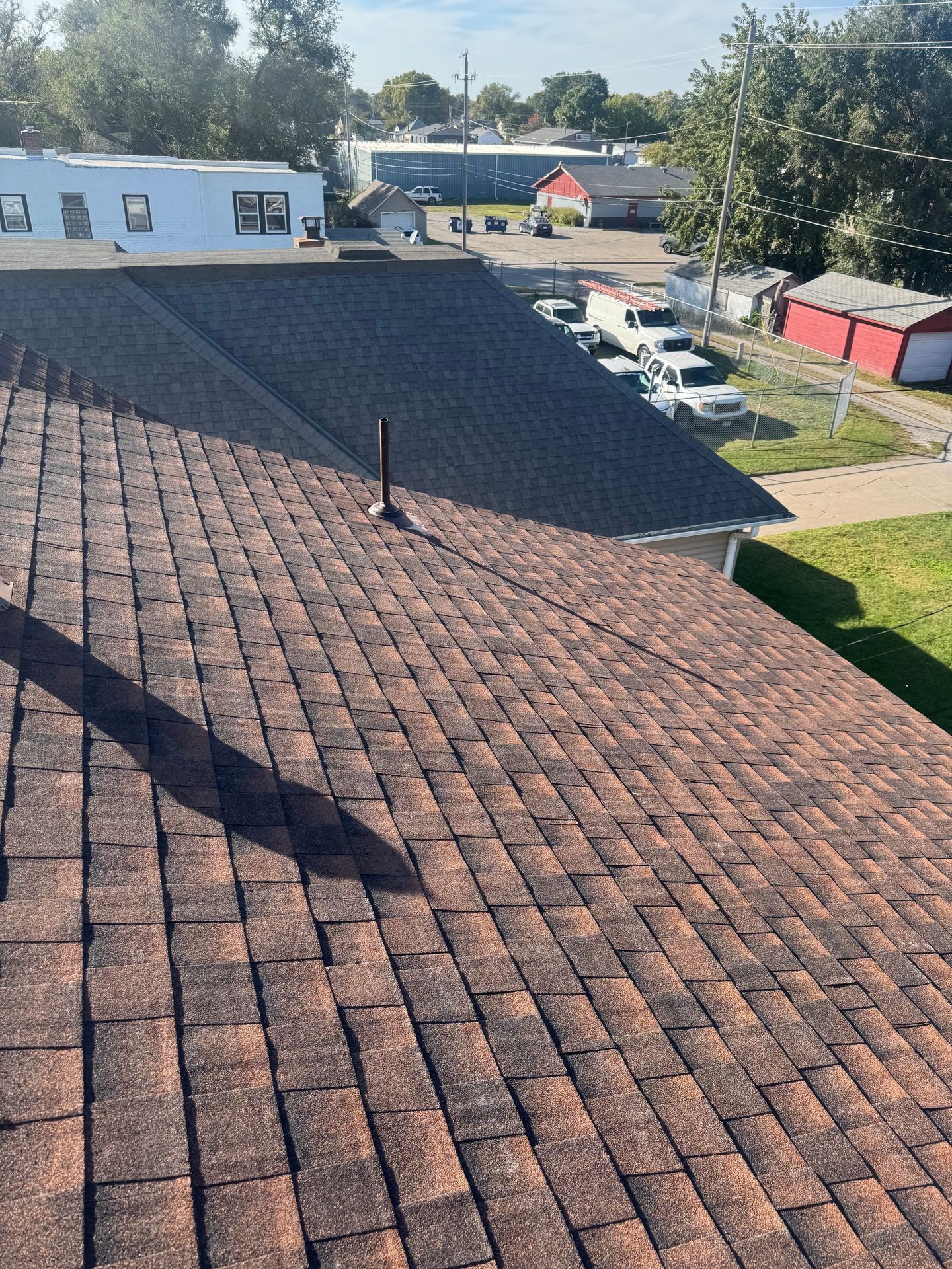 2. Split-Level Reroof in Council Bluffs ✅
